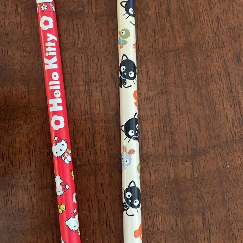 Sanrio Hello Kitty Pencils with Eraser Set